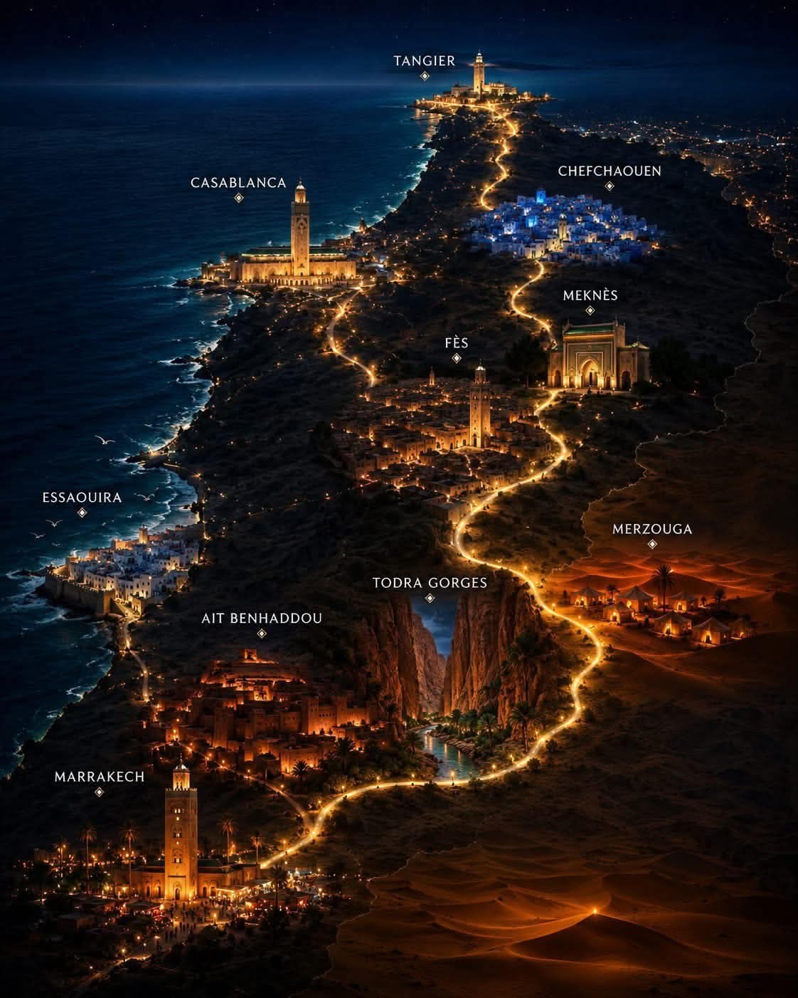 The Grand Imperial Cities & Sahara